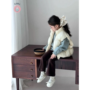 Warm Cozy Kids Turtleneck Winter Vest