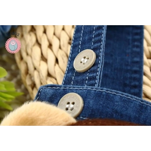 Baby Boys Denim Jumper Overalls