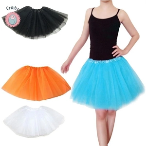 Baby Girl 3-Layer Tulle Dance Skirt