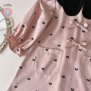 Sweet Peter Pan Collar Dress for Girls