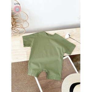 Baby Boy Summer Short Sleeve Romper