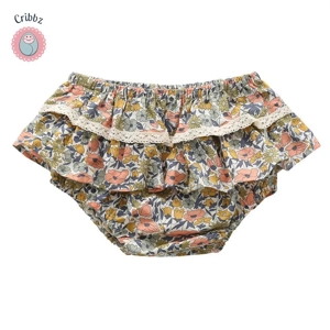 Floral Ruffle Lace Tutu Skirt for Girls