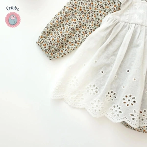 Baby Girl Lace Bodysuit Jumpsuit