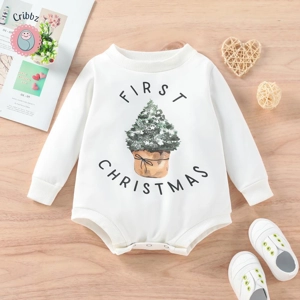 Christmas Baby Romper Jumpsuit Outfit