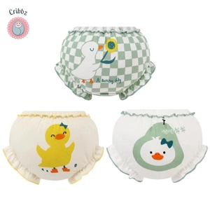 Cotton Bow Underpants for Baby Girls