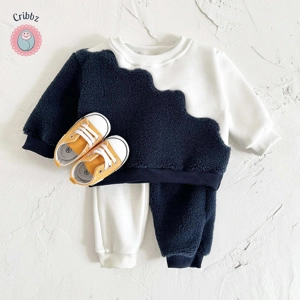 Soft Lamb Wool Baby Boy Winter Set