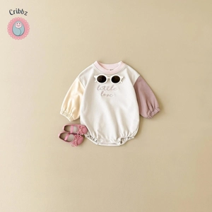 Embroidered Long Sleeve Baby Bodysuit Set