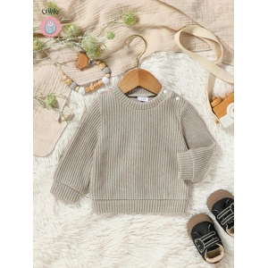 Cozy Long Sleeve Sweater for Baby Boys