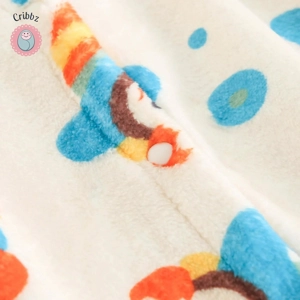 Warm Flannel Baby Jumpsuit for Winter