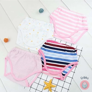 Baby Cotton Underwear Panties 4 Pack