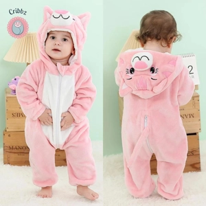 Cozy Hooded Animal Pajamas for Kids