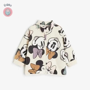 Autumn Mickey Cartoon Jacket for Kids