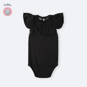 Cotton Lace Baby Girl Romper Dress