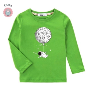 {Boys Astronaut Long Sleeve T-Shirt