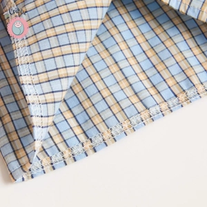 Plaid Cotton Toddler Boys Clothing Set