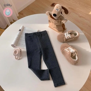 Casual Solid Color Toddler Leggings