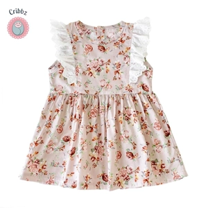 Summer Lace Flower Dress for Baby Girls
