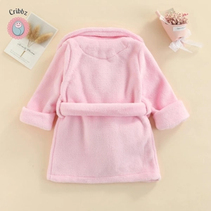 Cozy Plush Bathrobe for Toddlers