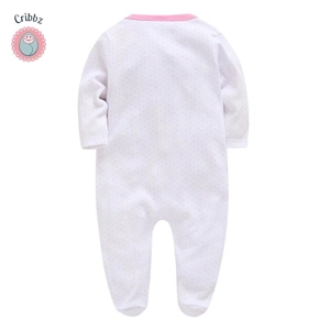 Cotton Baby Jumpsuit Pajamas Set