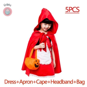 Kids Santa Claus Costume Green Elf