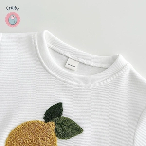 Cute Plush Fruit Pattern Baby Clothing Set