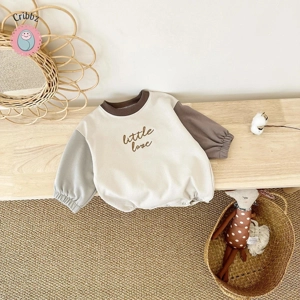 Embroidered Long Sleeve Baby Bodysuit Set
