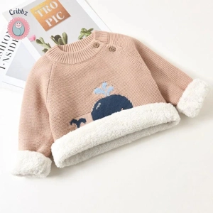 Cozy Animal Knit Pullover for Kids