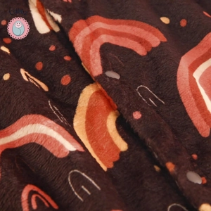 Cute Flannel Baby Romper for Winter