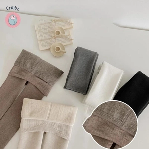 Fur Lined High Elastic Girls Leggings