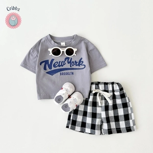 Casual Newborn Boys T-Shirt and Shorts Set