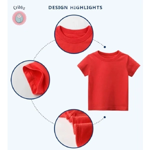 Kids Summer Cotton T-Shirt for Toddlers