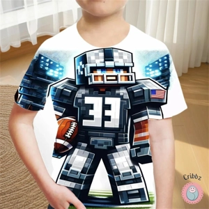 Boys Fashion Cartoon Adventure T-Shirt