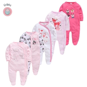 Soft Cotton Baby Sleepers and Rompers