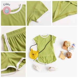 Casual Short Sleeve Set for Infants