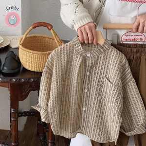 Striped Boys Autumn Long Sleeve Shirt