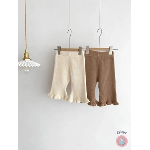 Soft Knit Flare Autumn Baby Girl Pants