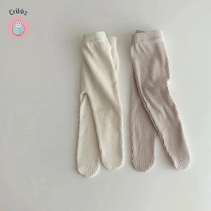 Striped One-Piece Tights for Infants