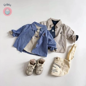 Childrens Thin Cartoon Animal T-shirt