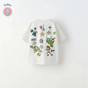 Casual Cartoon T-Shirt for Baby Boys