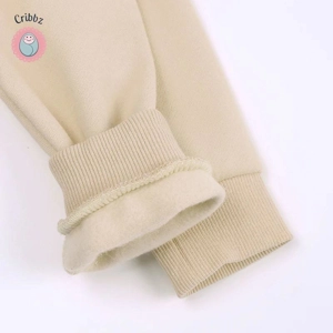 Cozy Bear Hoodie Romper for Infants