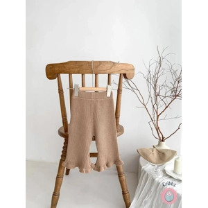 Soft Knit Flare Autumn Baby Girl Pants