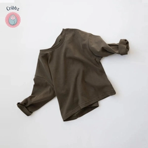 Cotton Long Sleeve Baby T-shirt Set