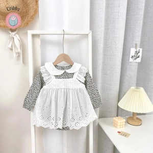 Baby Girl Lace Bodysuit Jumpsuit