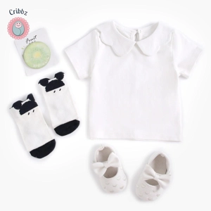 Soft Cotton Baby Girls T-shirt for Toddlers