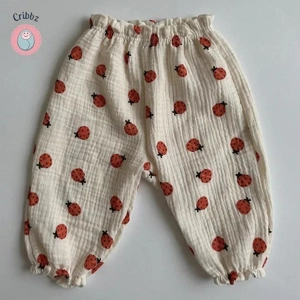 Organic Cotton Floral Baby Bloomers