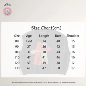 Autumn Childrens Knit Sweater Vest