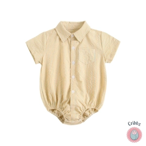 Baby Boys Cotton Plaid Bodysuits