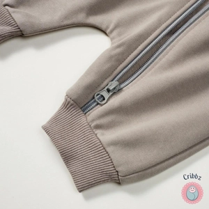 Soft Ribbed Newborn Baby Autumn Romper