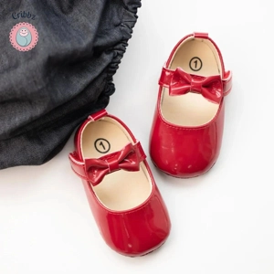 Adorable Bowknot Baby Girls Walking Shoes