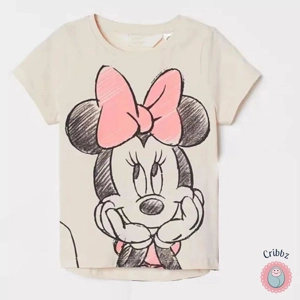 Cute Minnie Mouse T-shirt for Babies